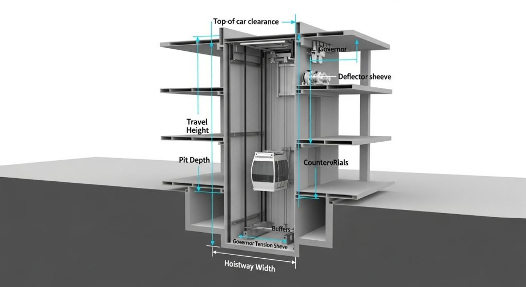 Essential Building Hoistway